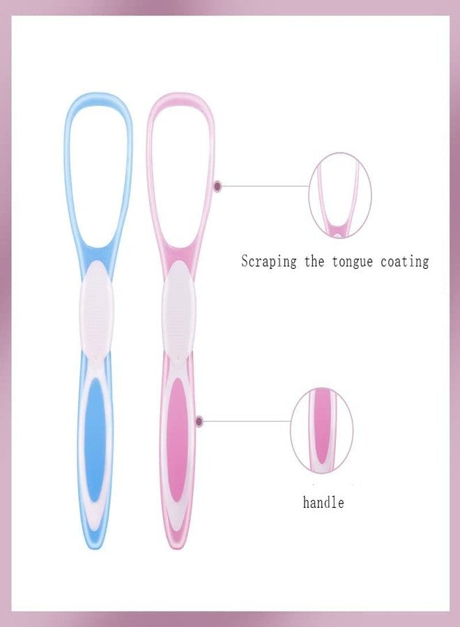 إلكسيرا منظف اللسان البلاستيكي من إليكسيرا للبالغين والأطفال، سهل الاستخدام، عبوة من 5 قطع مناسبة للسفر - Image 3